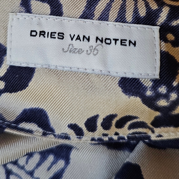 Dries Van Noten silk blouse. Size 36. - Picture 9 of 10